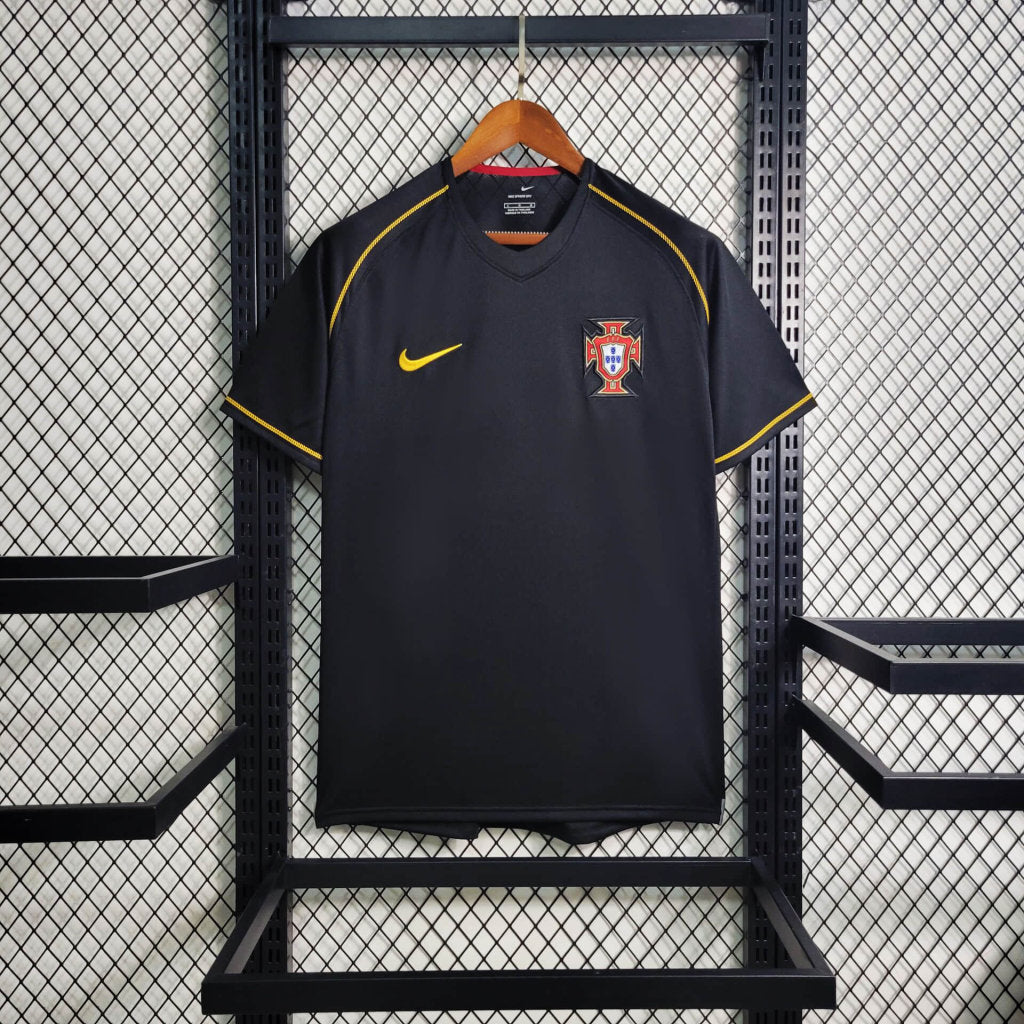 Portugal Cristiano Ronaldo 7 Retro Away Soccer Jersey World Cup 2006
