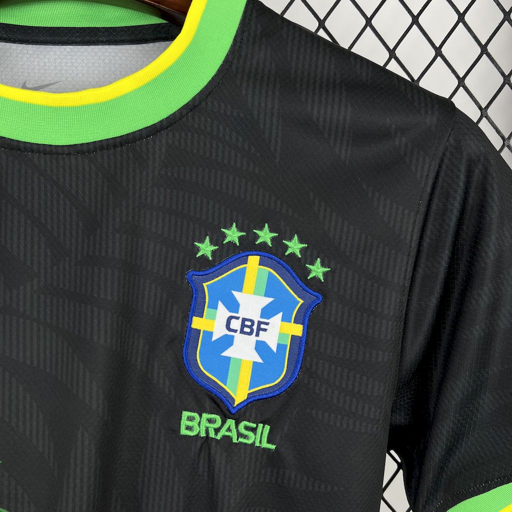 Brazil X Pombo Special Edition Soccer Jersey 2025-2026 - Green