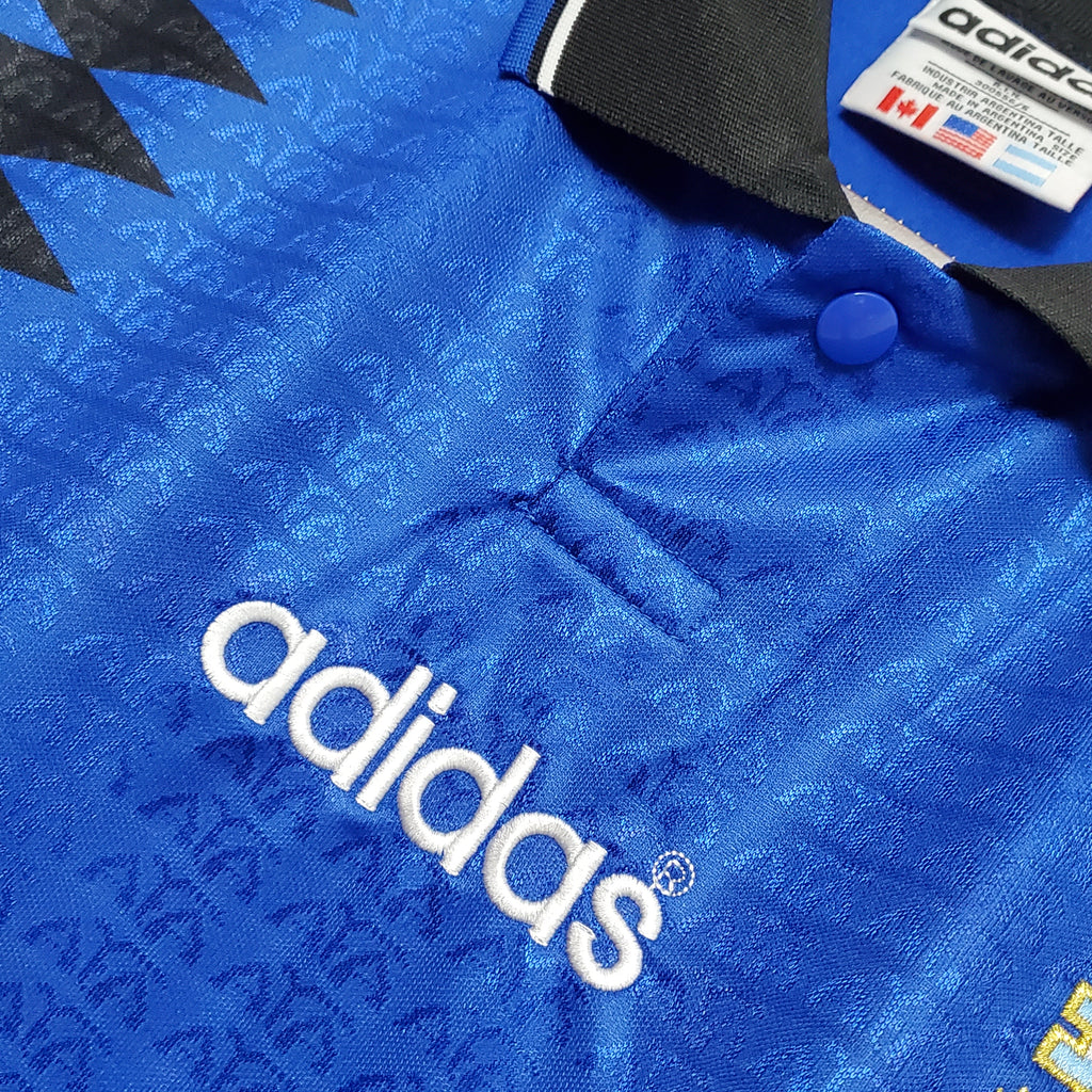 Argentina Diego Maradona 10 Away Retro Soccer Jersey World Cup 1994