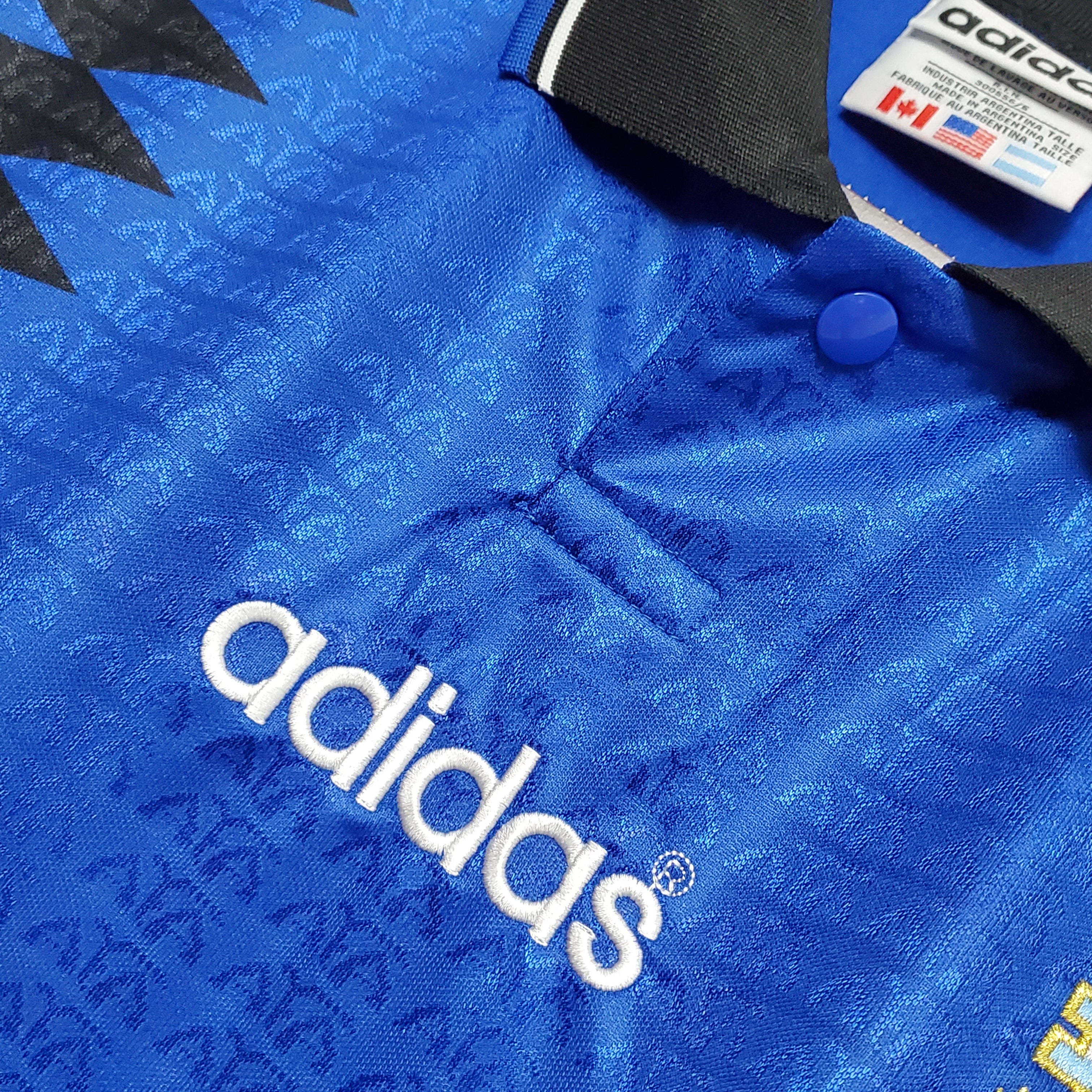 Argentina Diego Maradona 10 Away Retro Soccer Jersey World Cup 1994