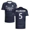 Real Madrid Jude Bellingham 5 Away Soccer Jersey 2025-2026