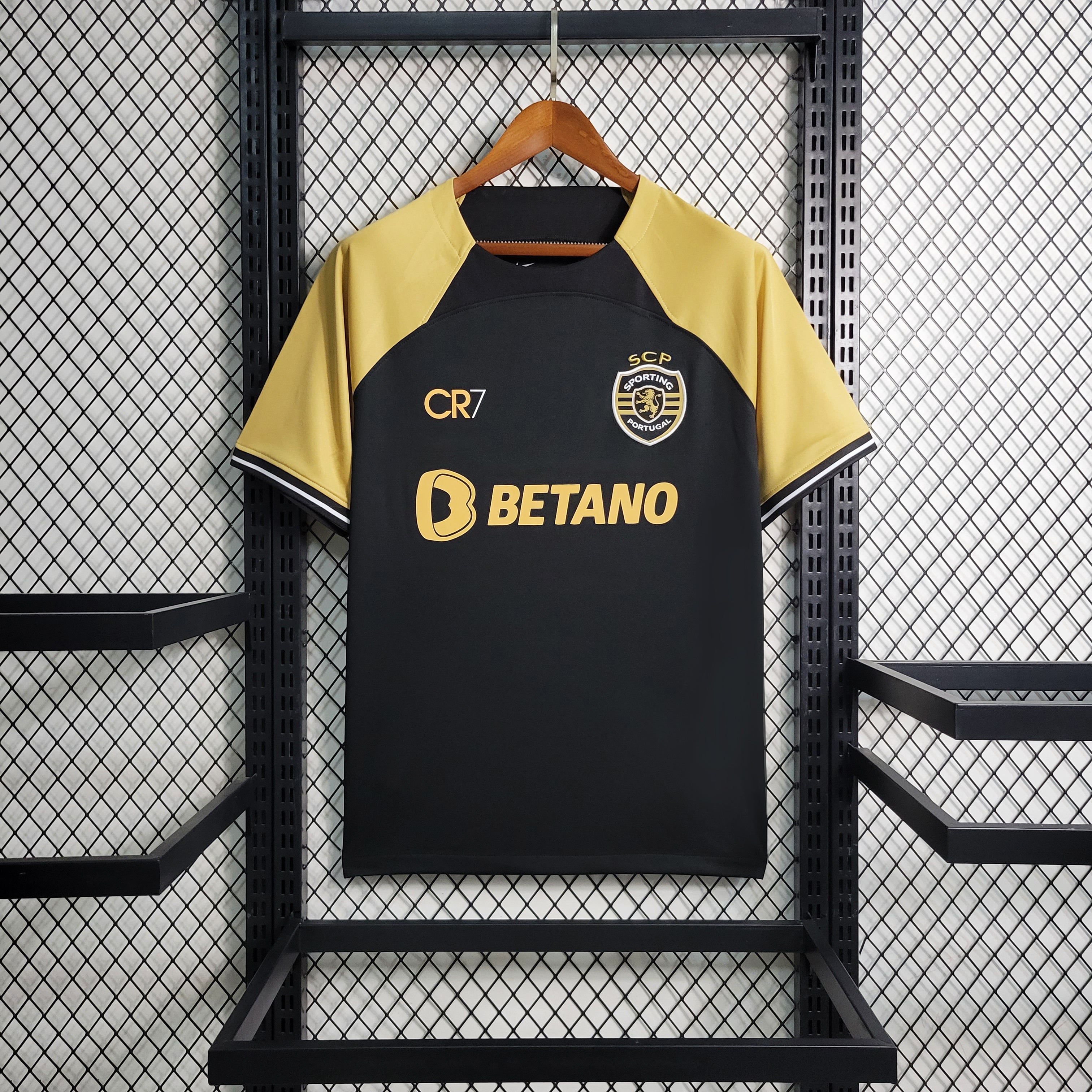 Sporting Lissabon CP Cristiano Ronaldo Third Soccer Jersey 2023/24