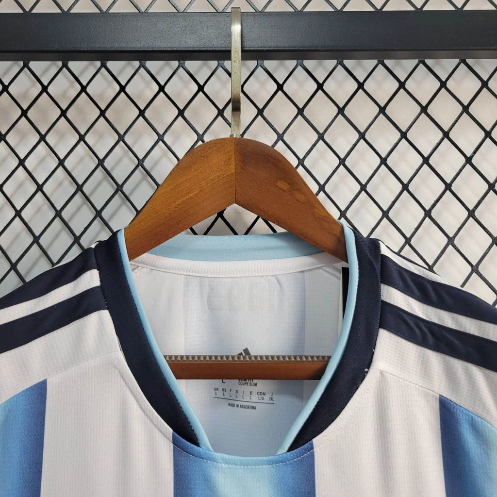 Argentina Long Sleeve Home Soccer Jersey World Cup 2026