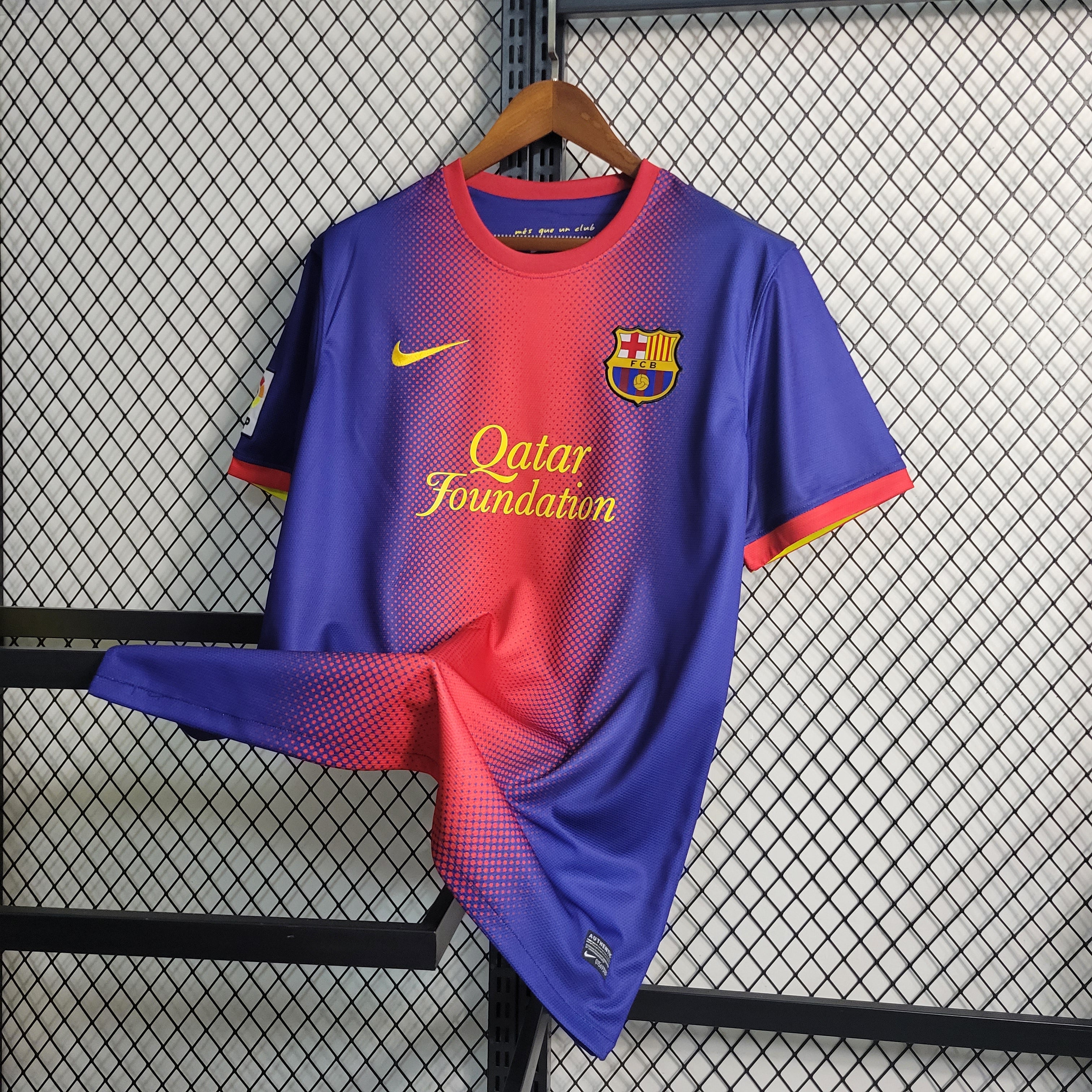 FC Barcelona Lionel Messi 10 Home Retro Soccer Jersey 2012-2013