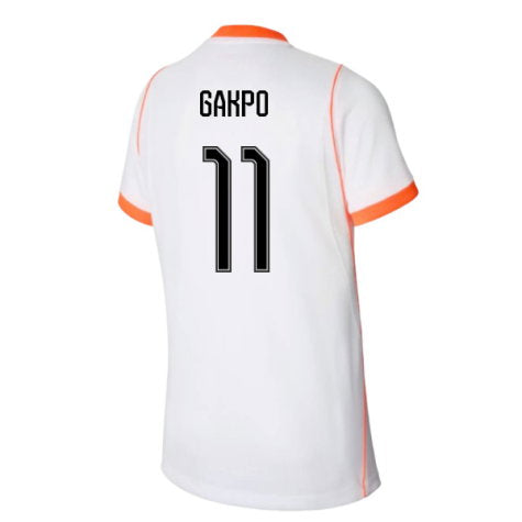 Netherlands Cody Gakpo 11 Away Soccer Jersey World Cup 2026