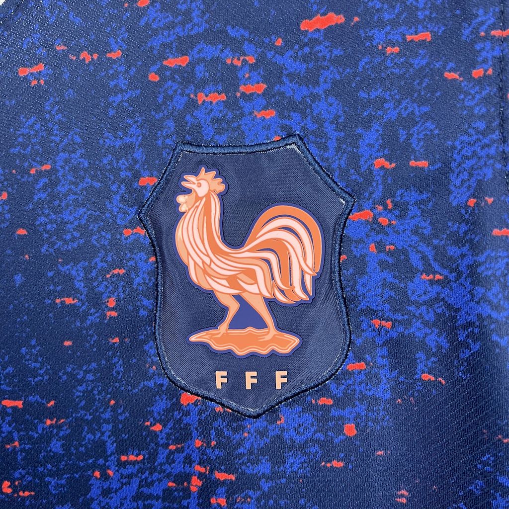 France Home Soccer Jersey UEFA Women's Euro 2025