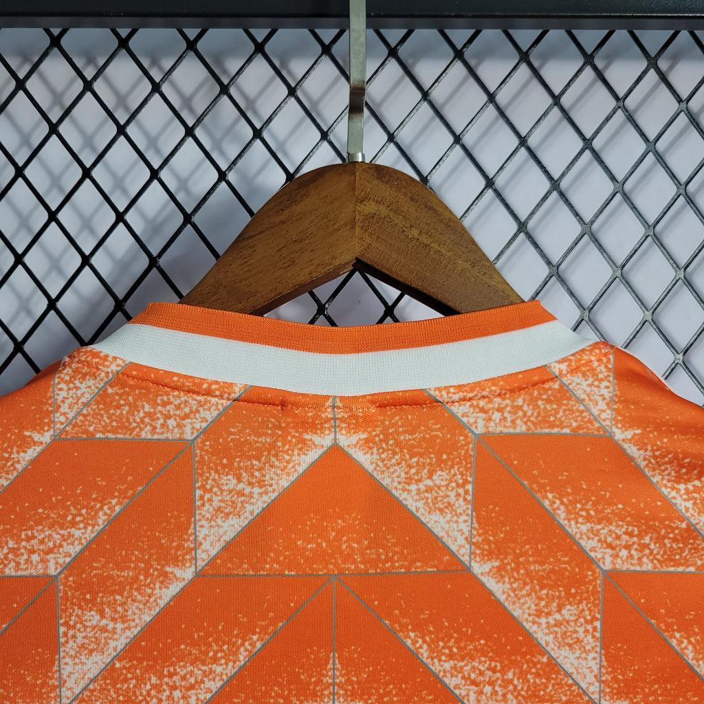 Netherlands Home Retro Soccer Jersey EURO 1988