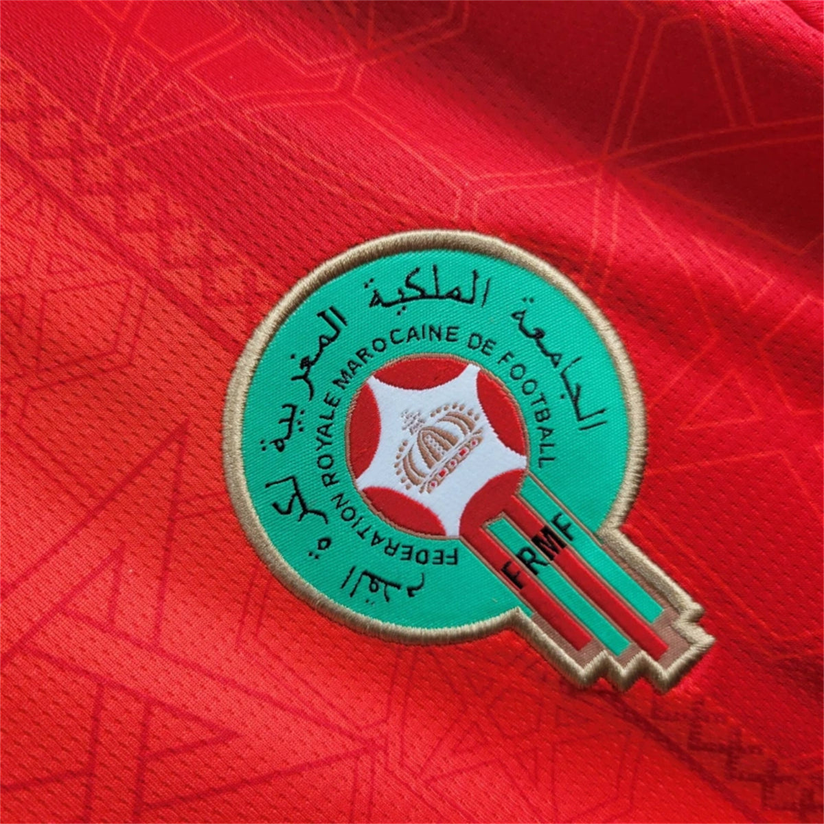 Morocco Noussair Mazraoui 3 Home Soccer Jersey 2024/25