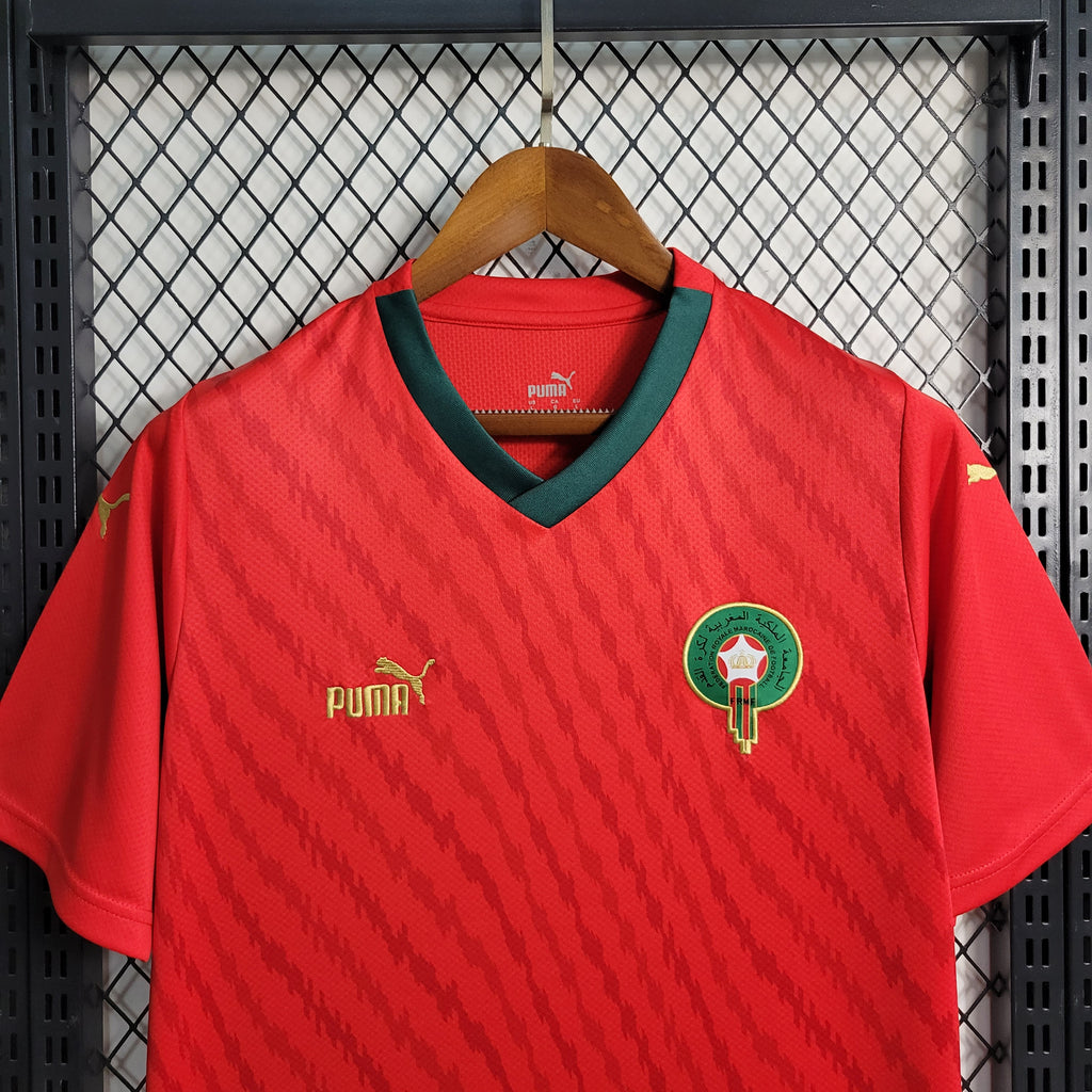 Morocco Home Soccer Jersey World Cup 2023