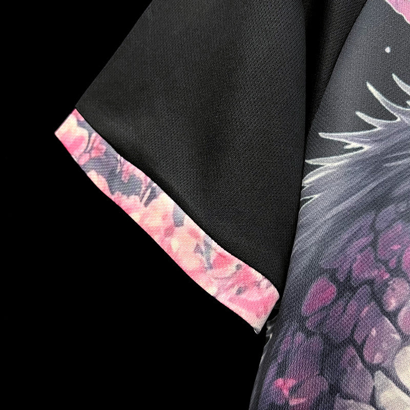 Japan Sakura Dragon Limited Edition Soccer Jersey 2023/24 - Black