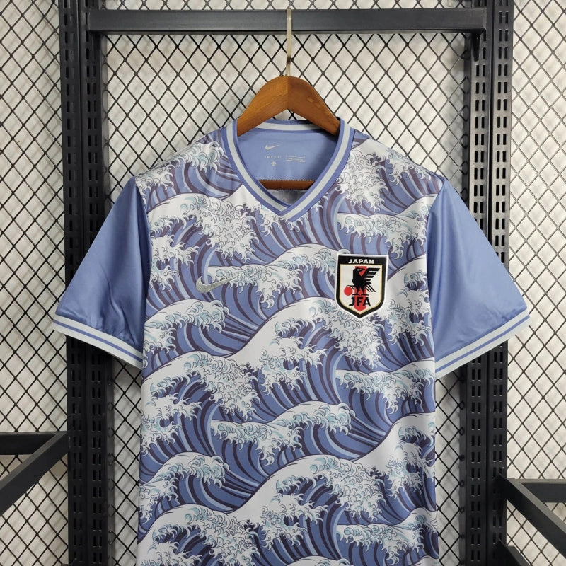 Japan Kanagawa Hokkaido Limited Edition Soccer Jersey 2023/24 - Blue
