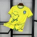 Brazil X Pombo Special Edition Soccer Jersey 2025-2026 - Yellow