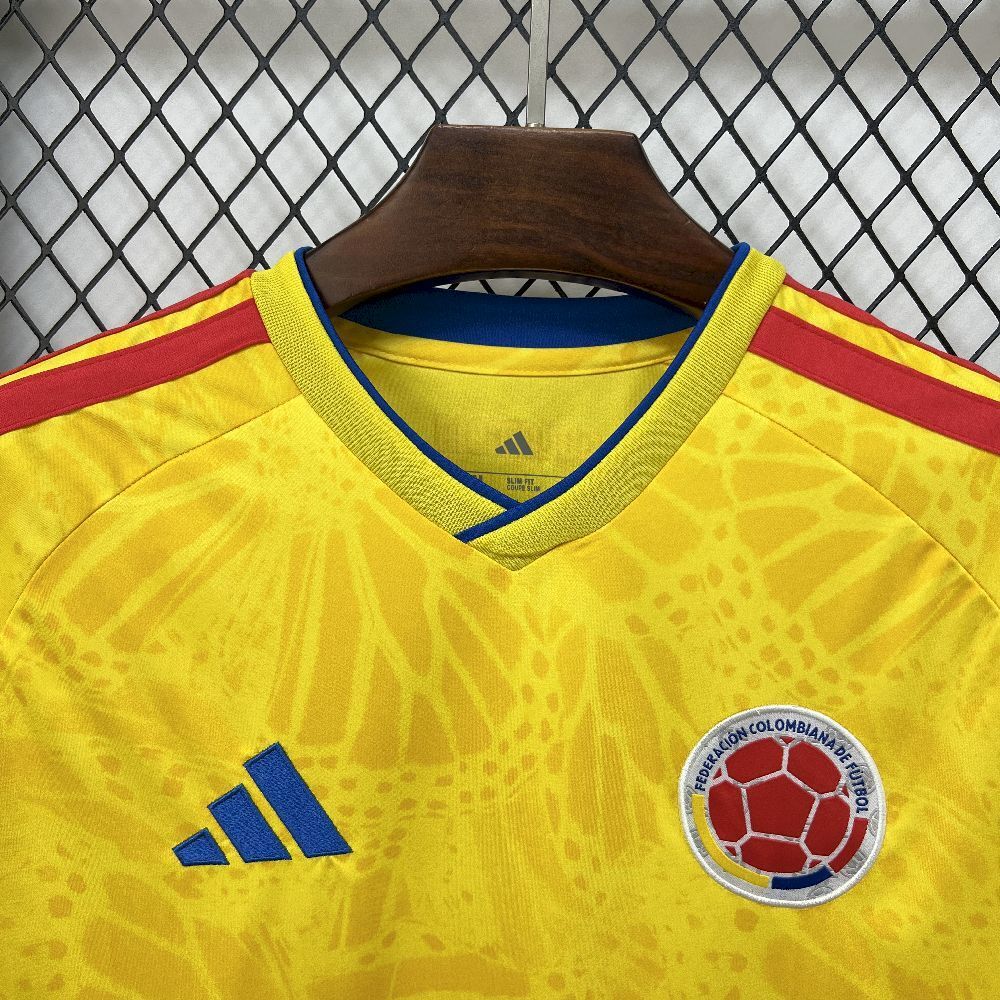 Colombia Faustino Asprilla 22 Home Soccer Jersey World Cup 2026