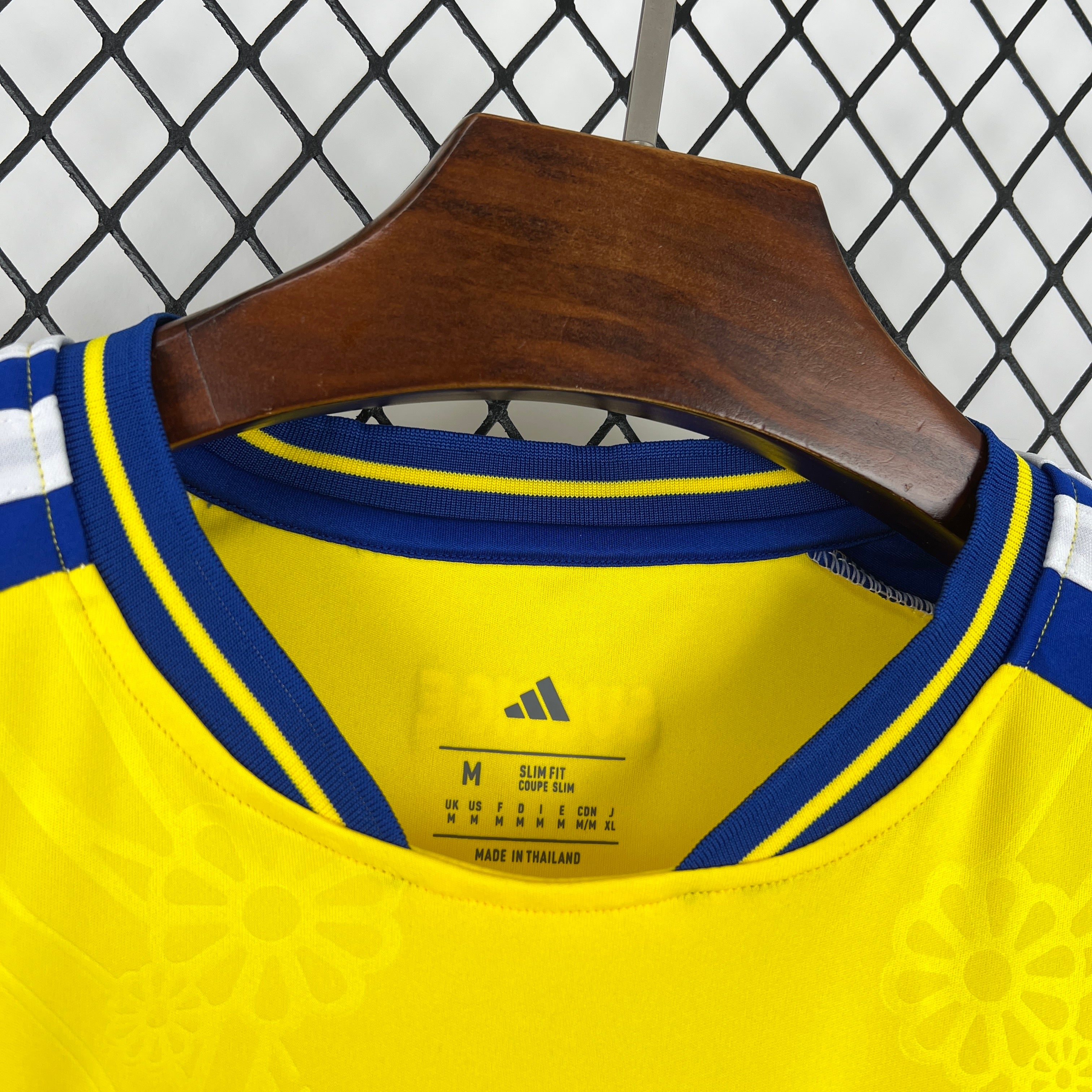Sweden Hugo Larsson 20 Home Soccer Jersey World Cup 2026