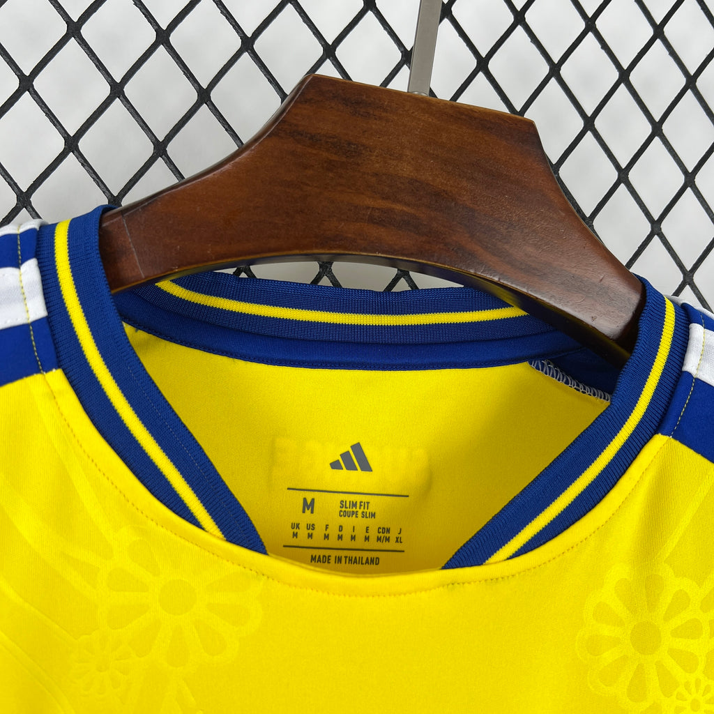 Sweden Viktor Gyokeres 17 Home Soccer Jersey World Cup 2026