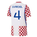 Croatia Josko Gvardiol 4 Home Soccer Jersey World Cup 2026