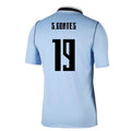 Uruguay Sebastián Coates 19 Home Soccer Jersey World Cup 2026