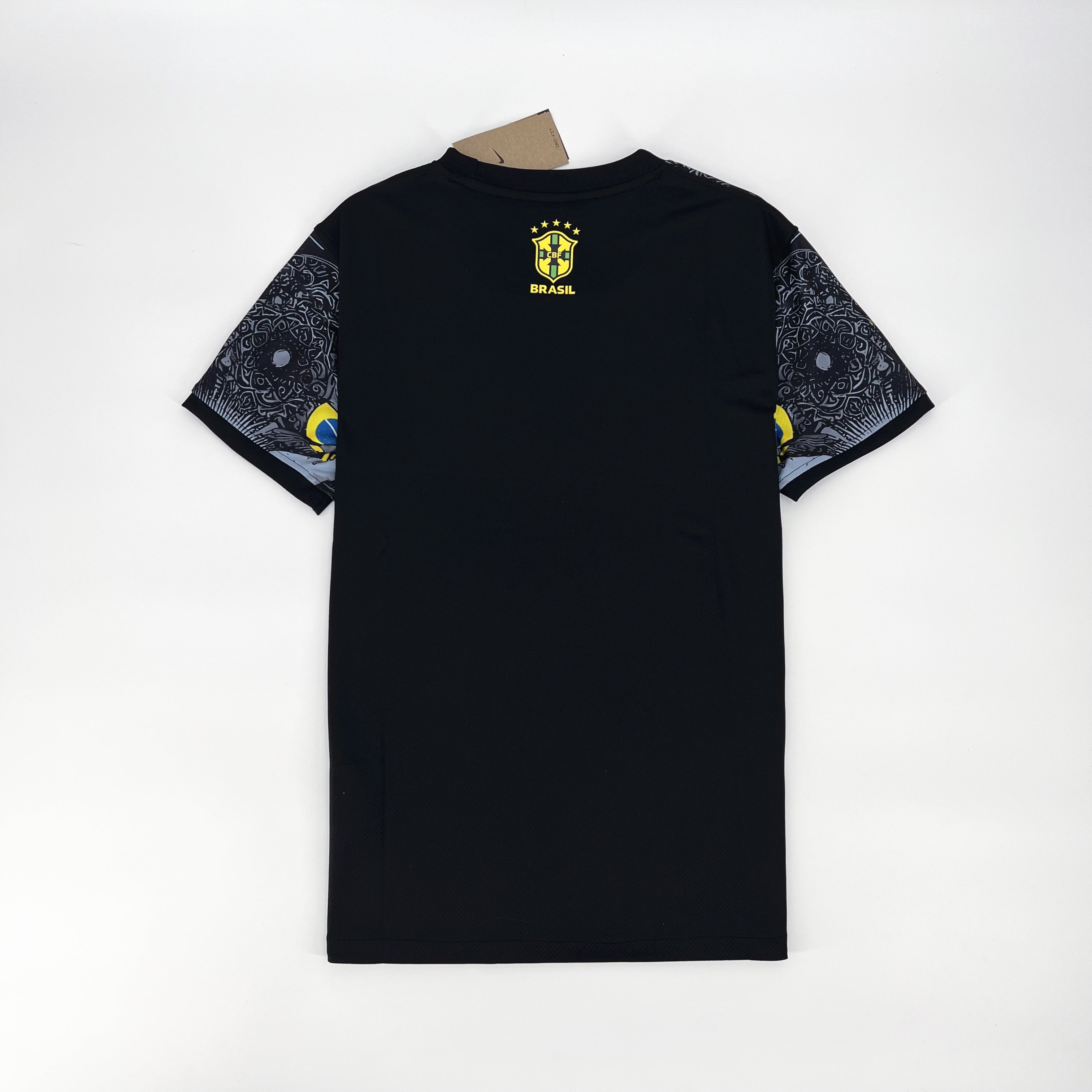 Brazil Jesus Christ The Redeemer Limited Edition Soccer Jersey 2024/25 - Black
