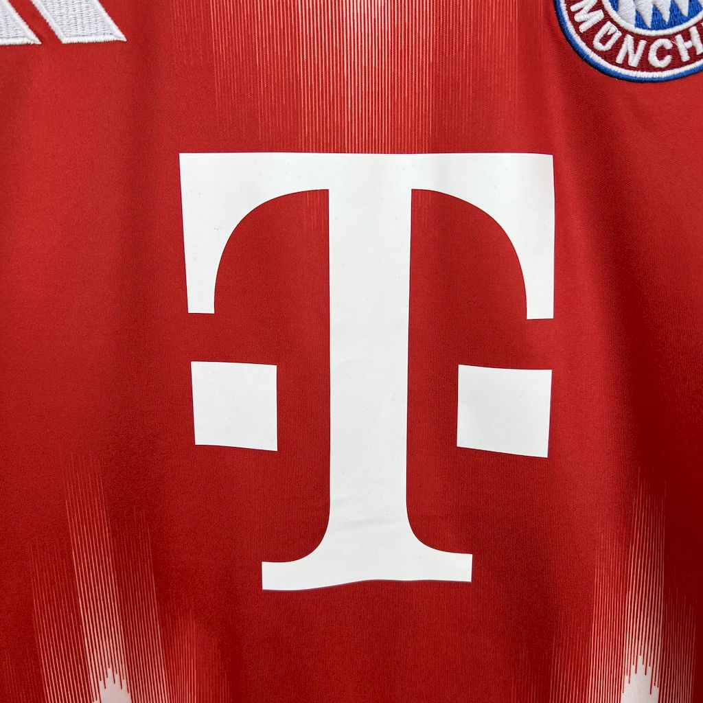 Bayern Munich Jamal Musiala 42 Home Soccer Jersey 2025-2026