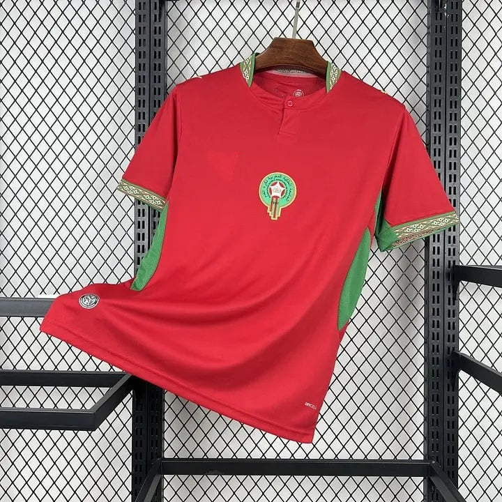 Morocco Adel Taarabt 8 Home Soccer Jersey World Cup 2026