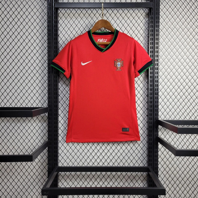 Women's Portugal Gonçalo Ramos 9 Home Soccer Jersey Euro 2024