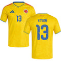 Colombia Yerry Mina 13 Home Soccer Jersey World Cup 2026