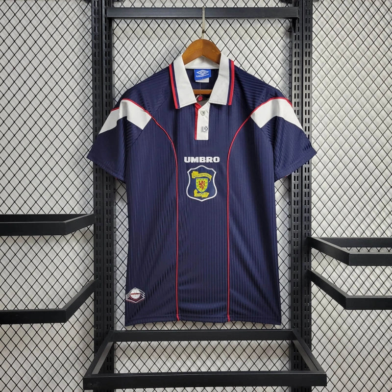 Scotland Away Retro Soccer Jersey 1996-1998