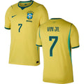 Brazil Vini Jr 7 Home Soccer Jersey World Cup 2026