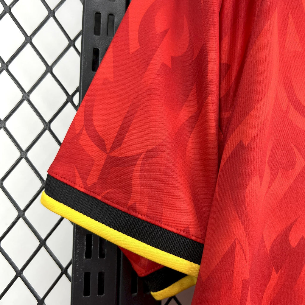 Belgium Leandro Trossard 10 Home Soccer Jersey World Cup 2026