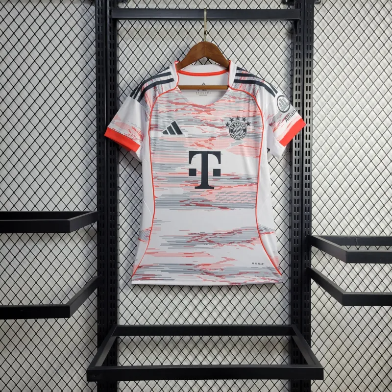 Bayern Munich Harry Kane 9 Women's Away Soccer Jersey 2025-2026