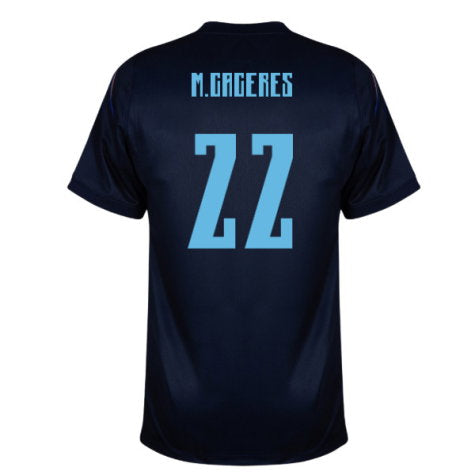 Uruguay Martin Caceres 22 Away Soccer Jersey World Cup 2026
