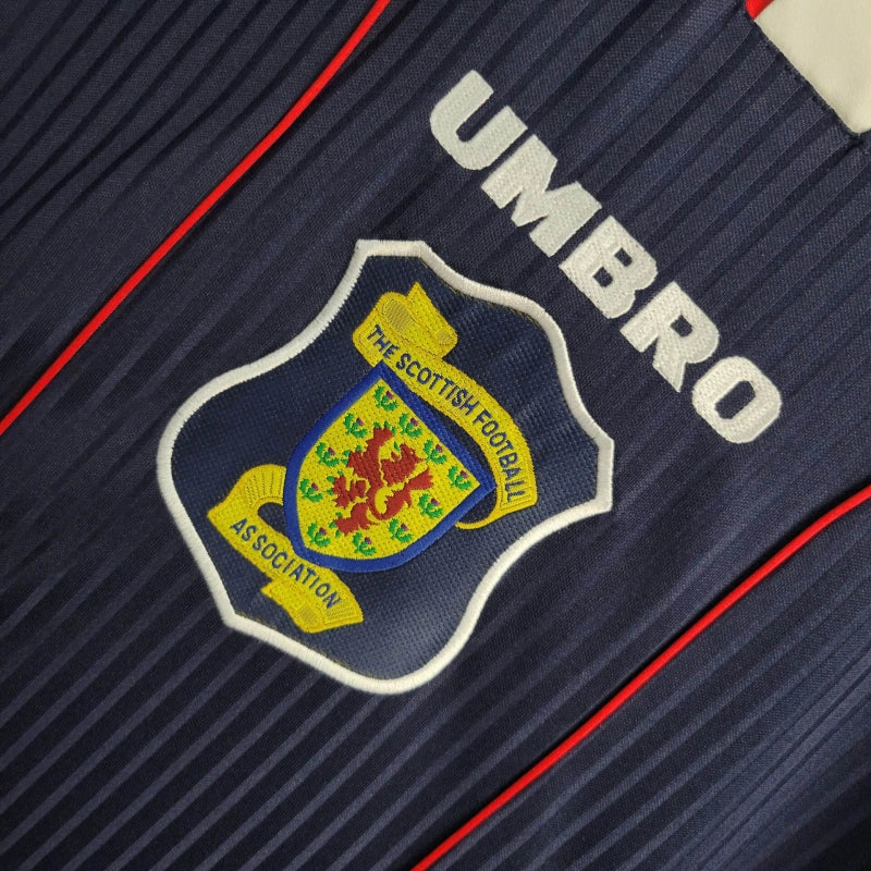 Scotland Away Retro Soccer Jersey 1996-1998