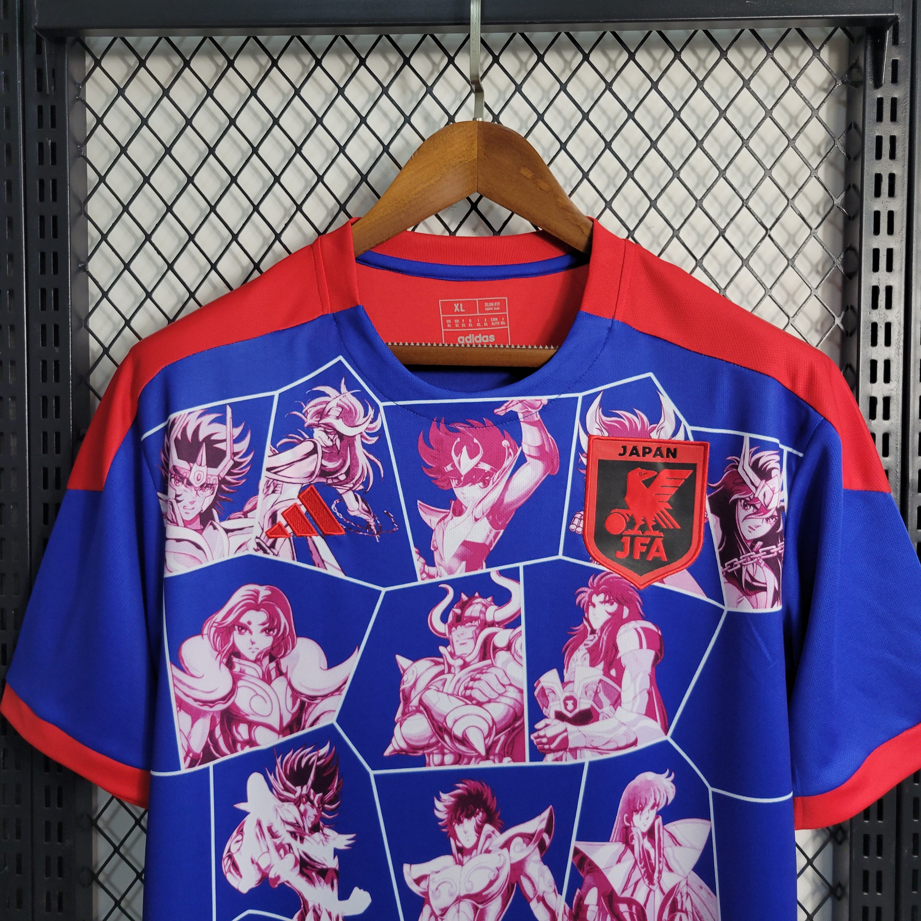 Japan Gold Saints Anime Limited Edition Soccer Jersey 2023/24 - Blue