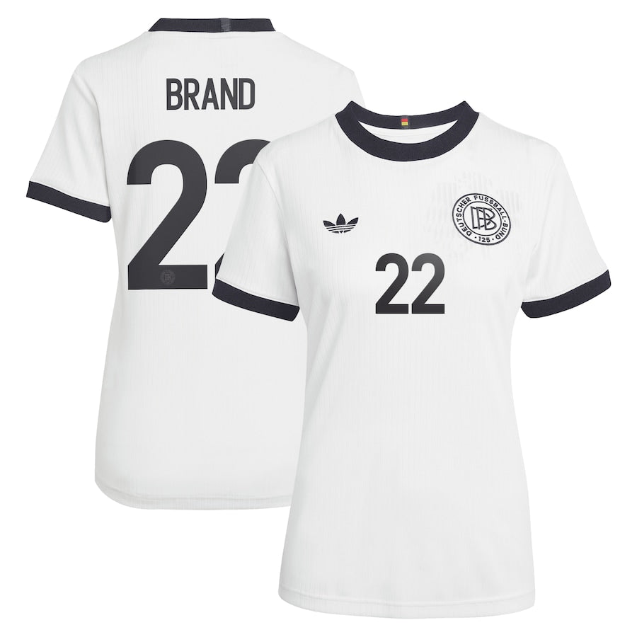 Germany Jule Brand 22 Women's Home Soccer Jersey Euro 2025