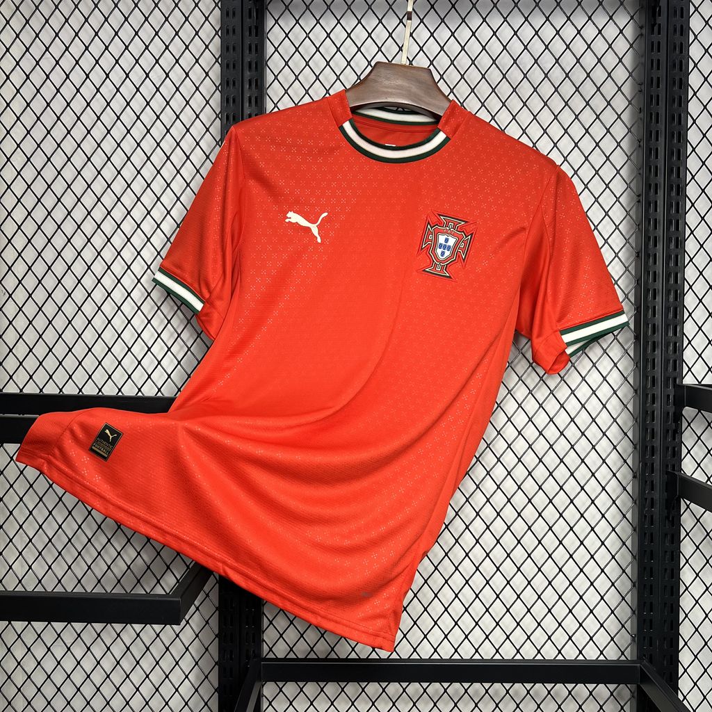 Portugal Matheus Nunes 16 Home Soccer Jersey 2025/26