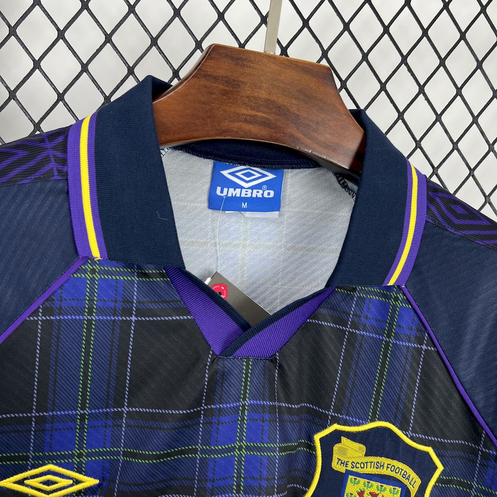 Scotland Retro Home Soccer Jersey 1994-1996