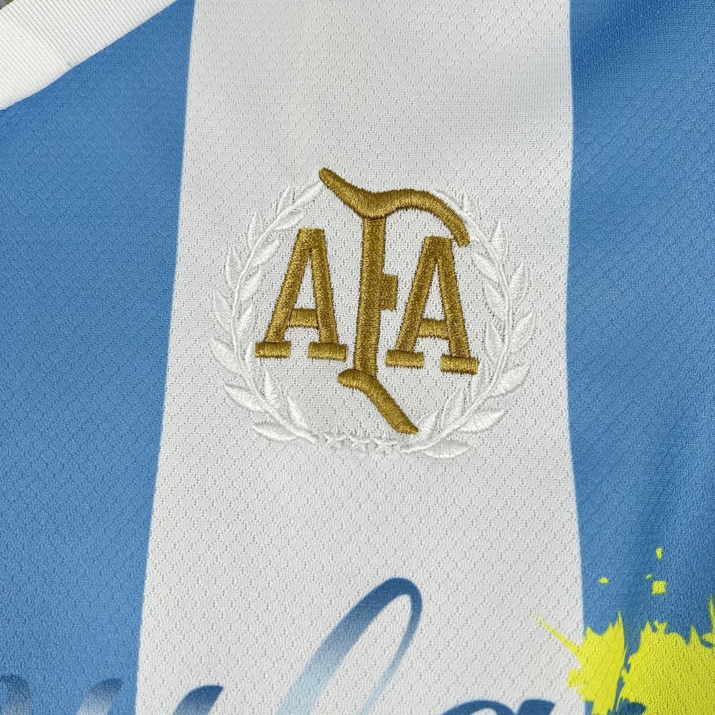 Argentina Lionel Messi 50th Anniversary Special Edition Soccer Jersey 2024-2025