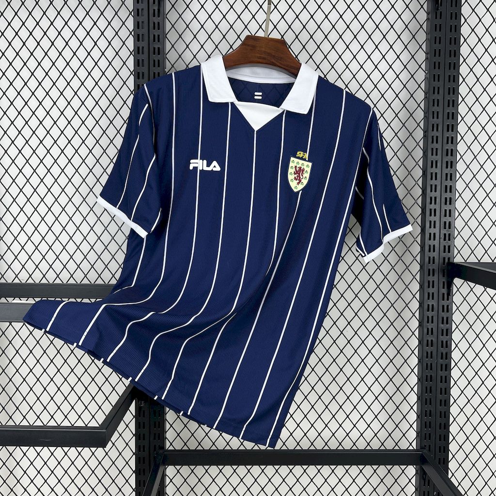 Scotland Retro Home Soccer Jersey 2002-2003