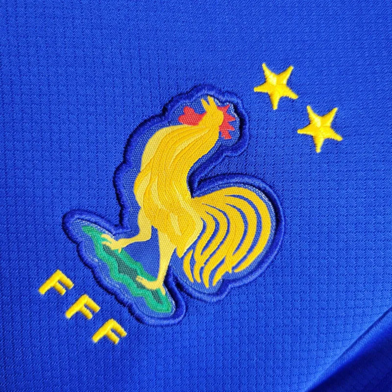 France Zinedine Zidane 10 Kids Home Soccer Jersey Euro 2024