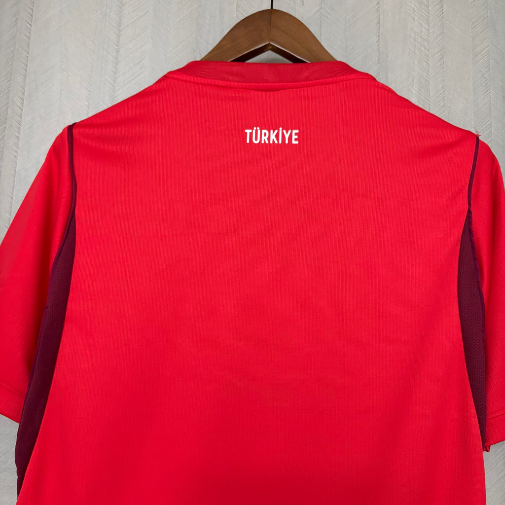 Turkey Home Soccer Jersey World Cup 2026 - Red