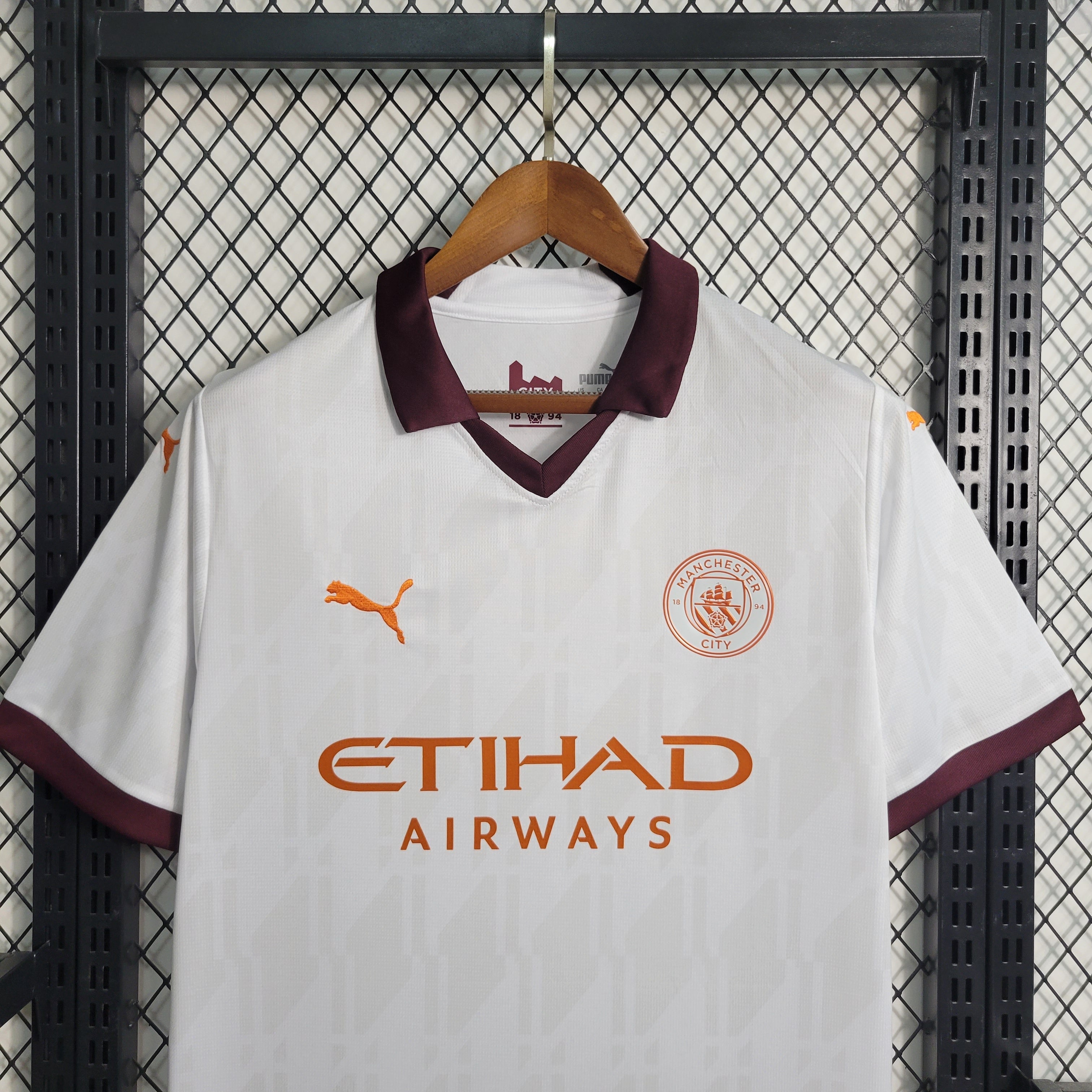 Man City Erling Haaland 9 Away Soccer Jersey 2023/24