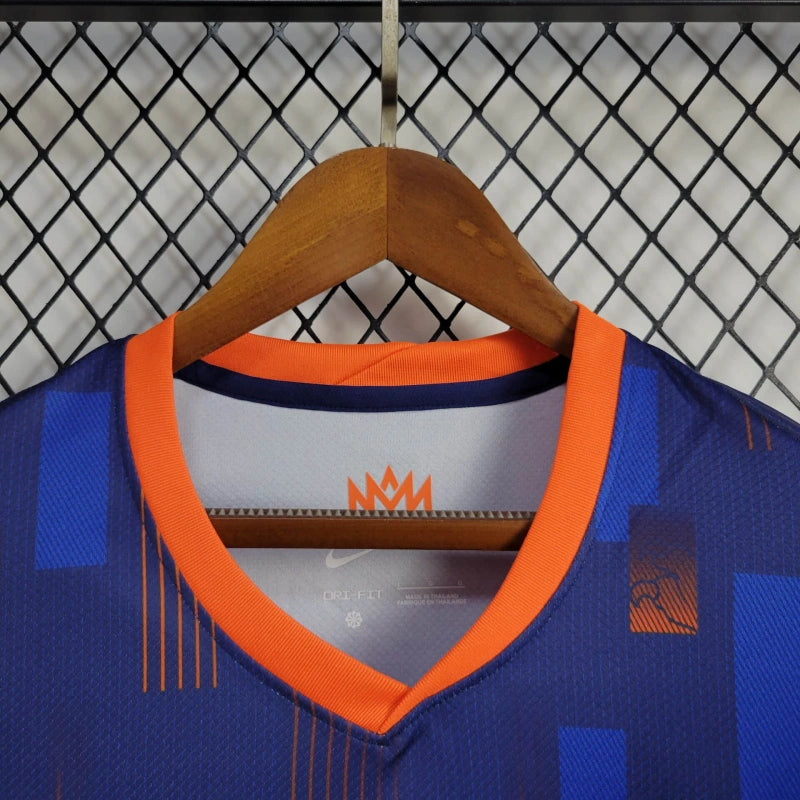 Netherlands Steven Berghuis 11 Away Soccer Jersey Euro 2024