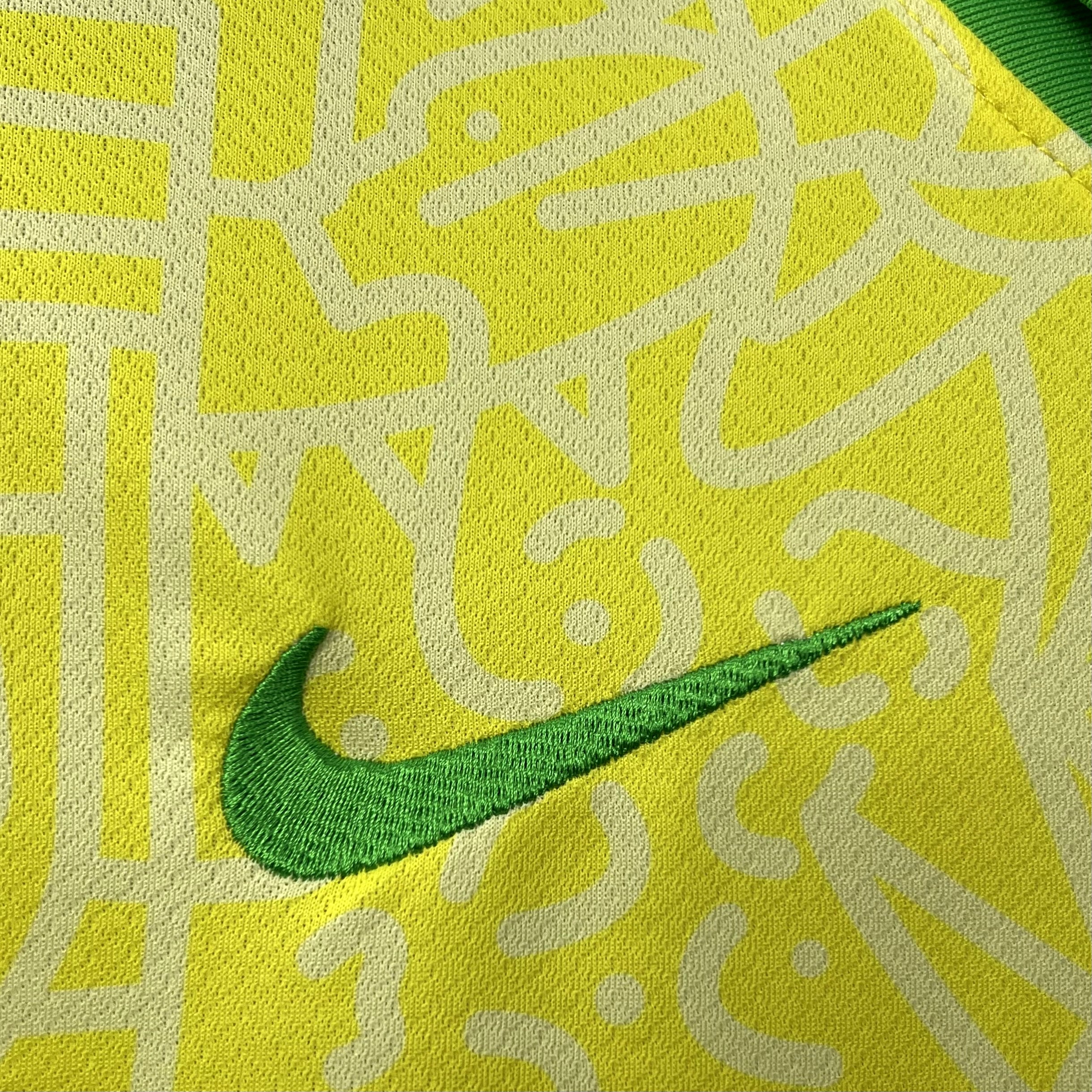 Brazil Thiago Silva 3 Home Soccer Jersey 2024/25