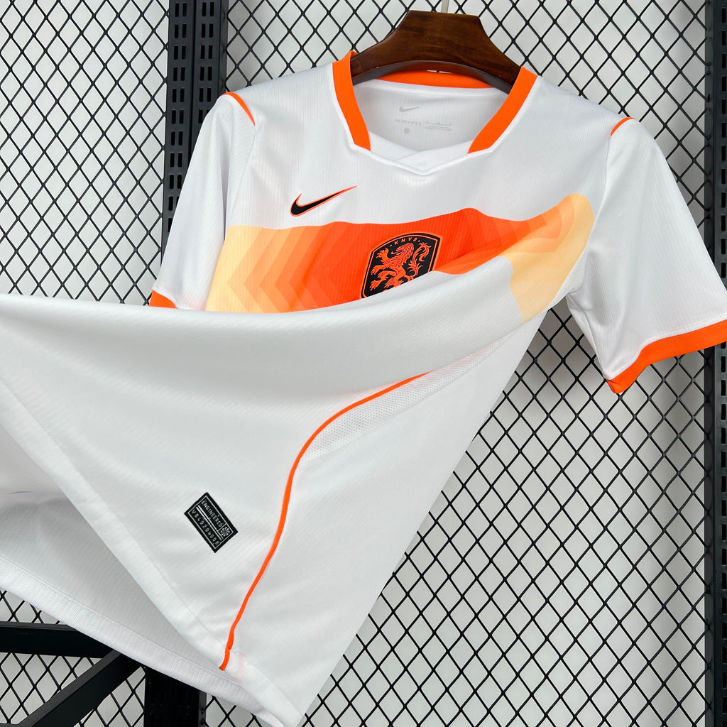 Netherlands Brian Brobbey 19 Away Soccer Jersey World Cup 2026