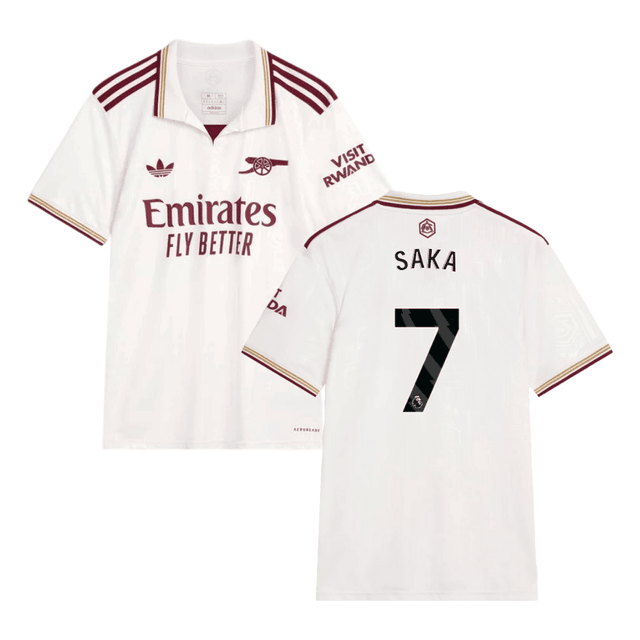 Arsenal Bukayo Saka 7 Third Soccer Jersey 2025-2026
