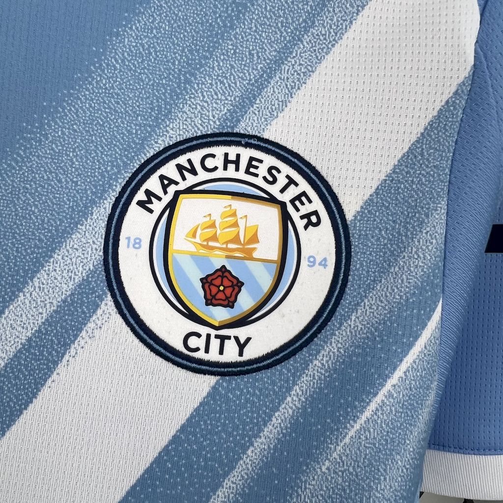 Manchester City Erling Haaland 9 Home Soccer Jersey 2025-2026