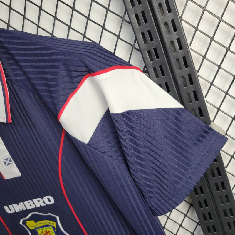 Scotland Away Retro Soccer Jersey 1996-1998