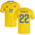 Colombia Faustino Asprilla 22 Home Soccer Jersey World Cup 2026
