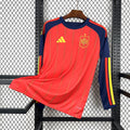 Spain Long Sleeve Home Soccer Jersey World Cup 2026