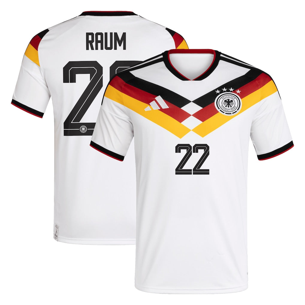 Germany David Raum 22 Home Soccer Jersey World Cup 2026